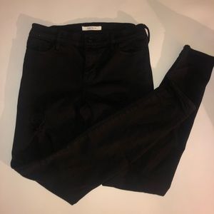 🖤Pacsun black ripped perfect fit jeggings🖤